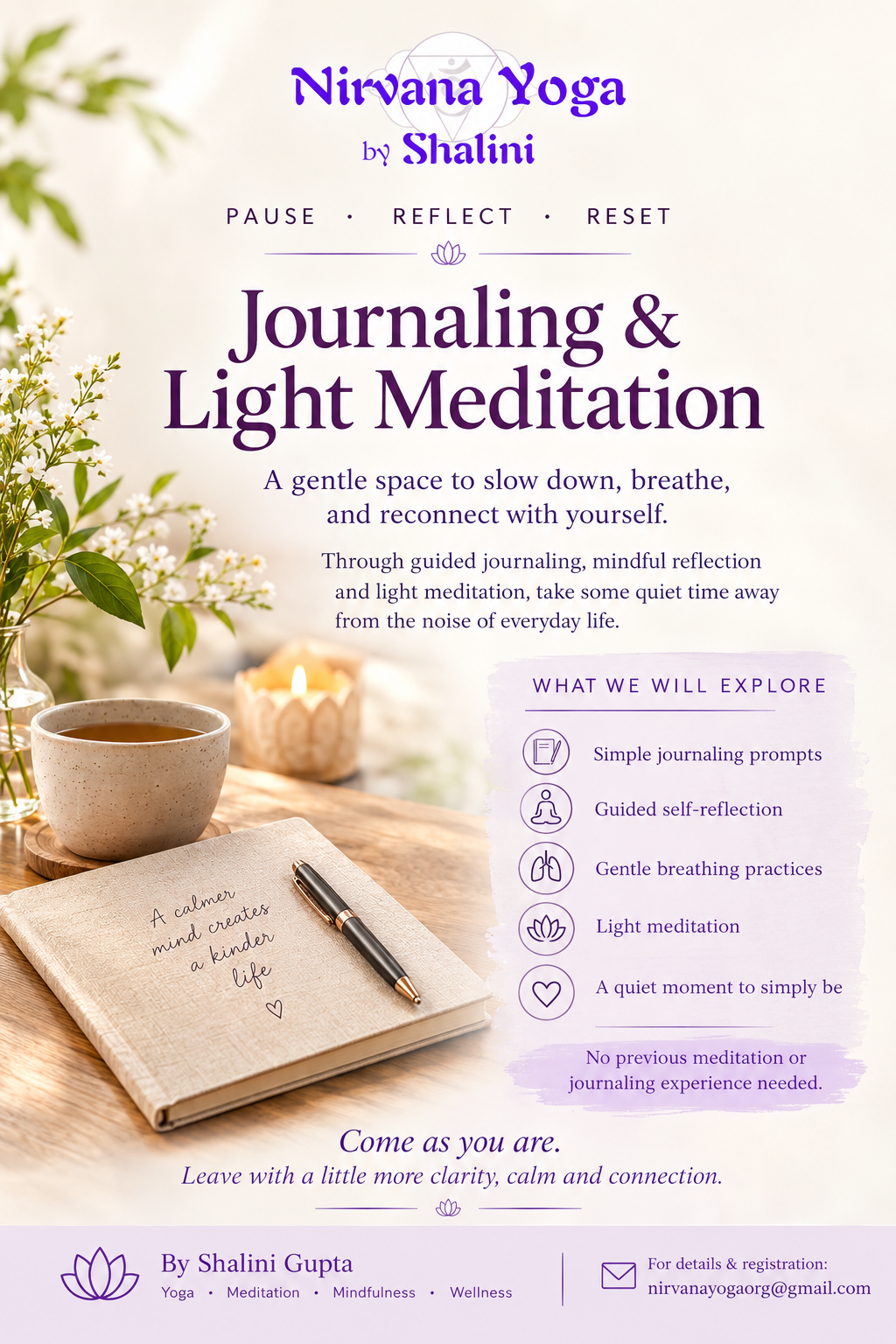 Meditation & Journaling